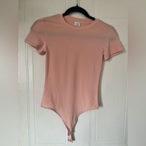 Wilfred Pink Short-Sleeve Bodysuit